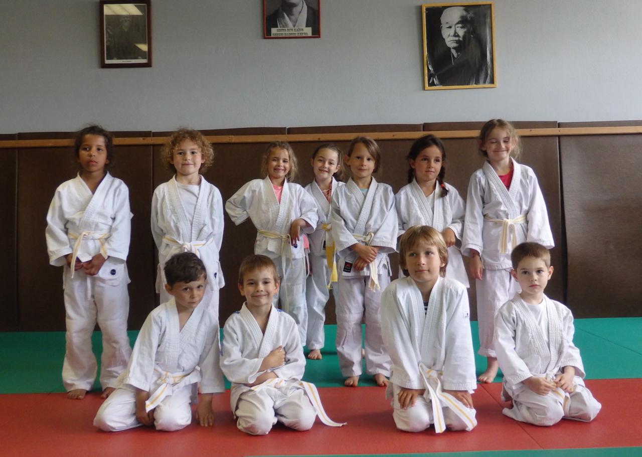 groupe  éveil judo  2016